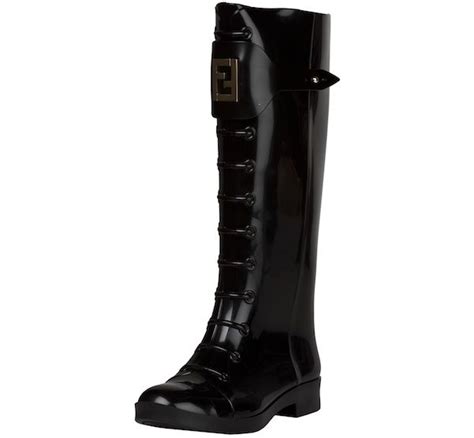 bottes de pluie fendi|fendi ladies boots.